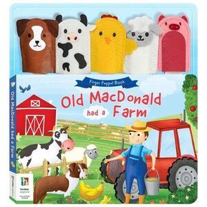 Old MacDonald Had a Farm Finger Puppet Book -- Hinkler
